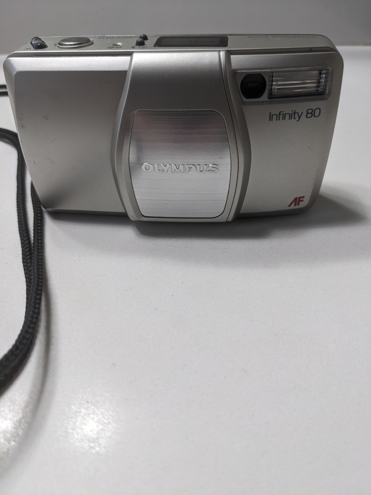 Olympus Infinity 80 AF 35mm Film Camera PARTS ONLY / REPAIR Not Working