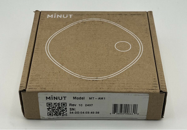 MINUT SMART HOME ALARM MOTION SENSOR MT-AM1 WHITE