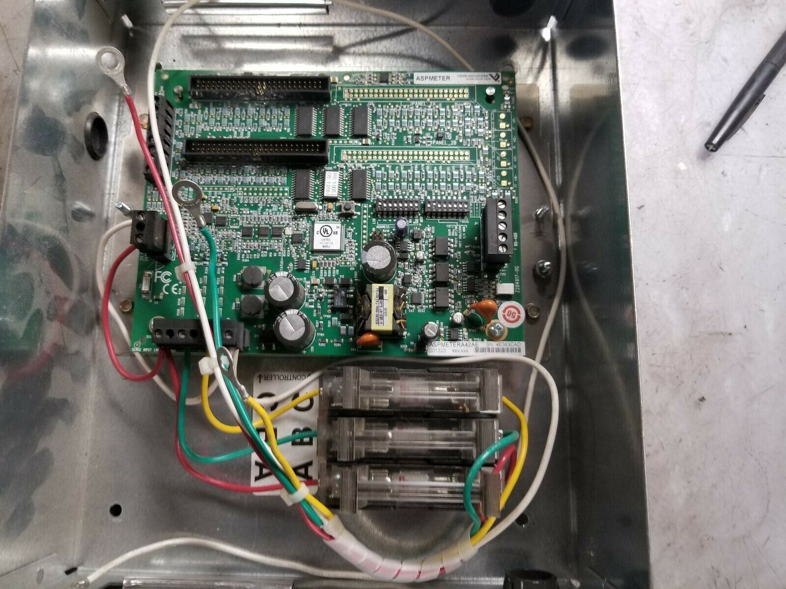 VERIS INDUSTRIES PANEL 1A PANEL 1B CT STRIPS W/ CONTROLLER 100 AMP ASPMETERA42AE