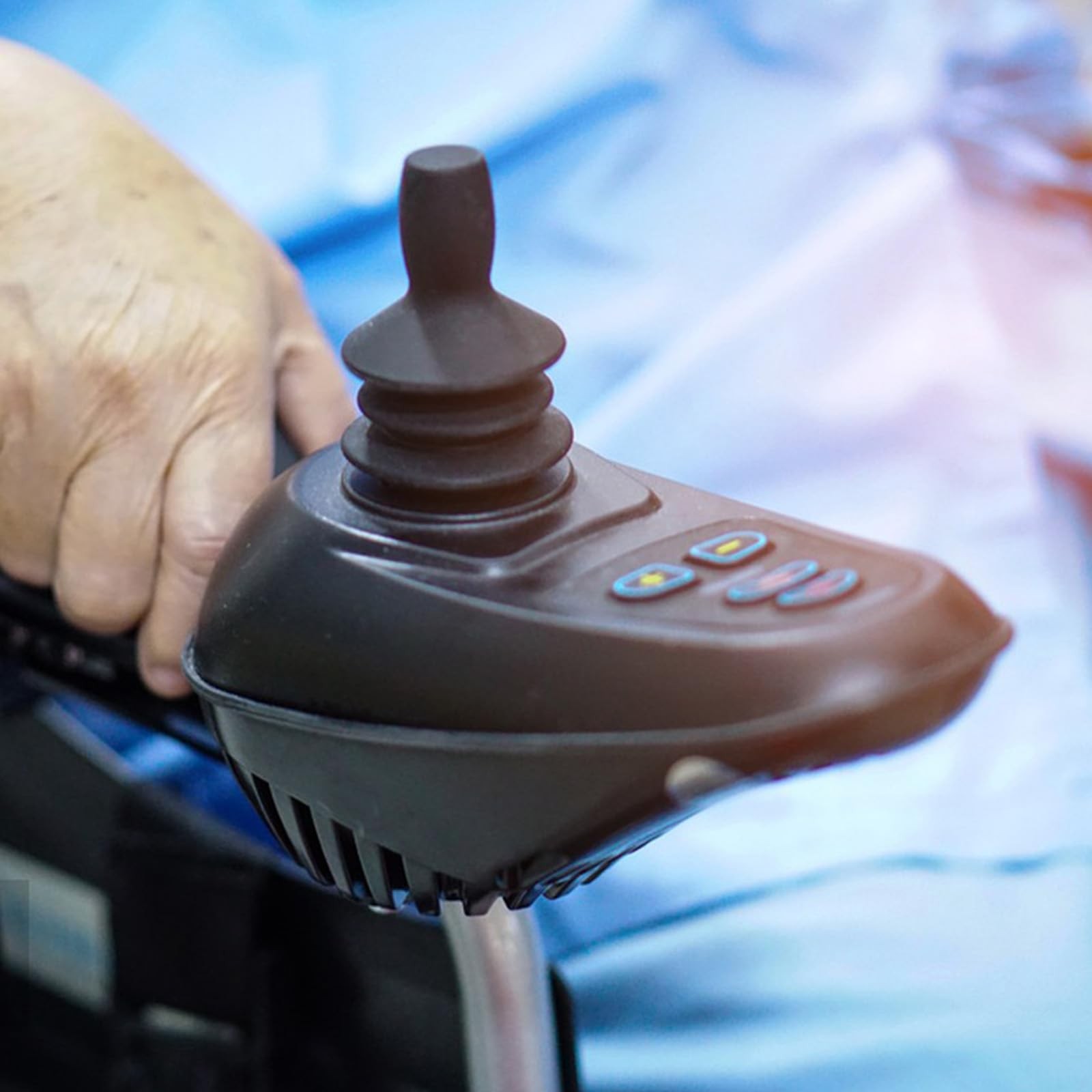 Electric Wheelchair Joystick Controller Knob and Gaiter Boot Universal Set