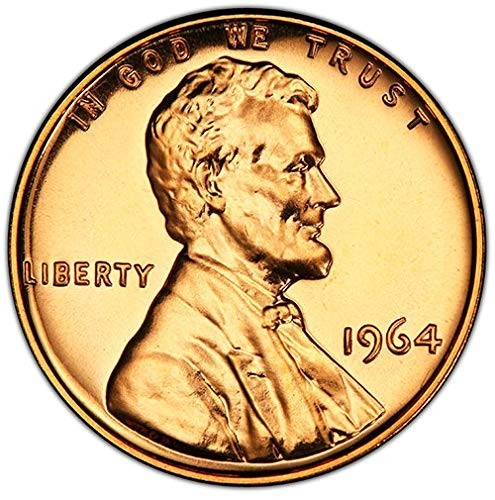 UNITED STATES 1964 - P PHILADELPHIA MINT 1c LINCOLN MEMORIAL PROOF PENNY