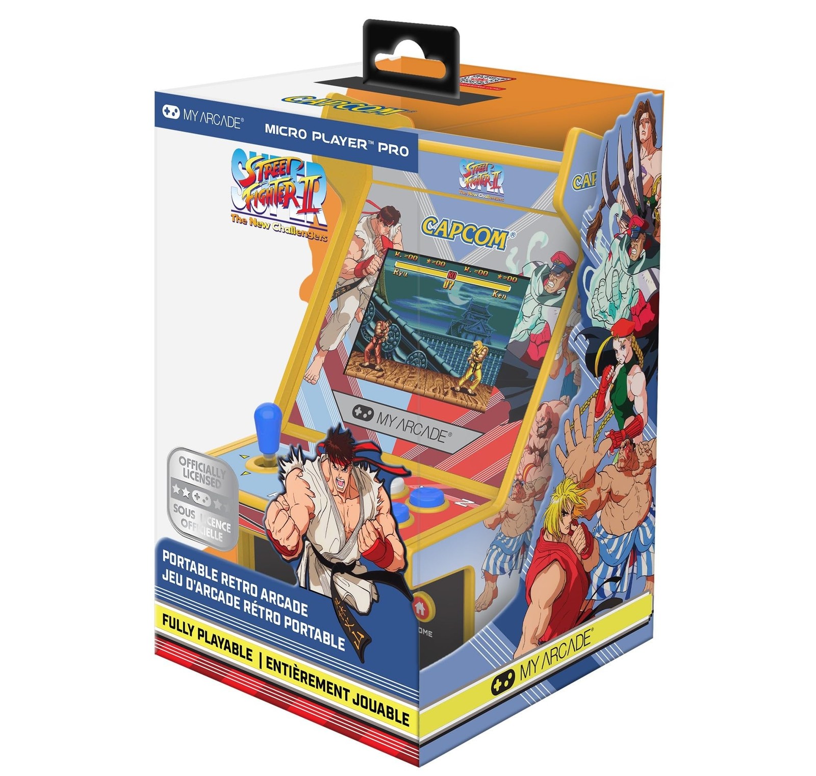 My Arcade Super Street Fighter II Micro Player Pro: Capcom Games, Classic Arc...