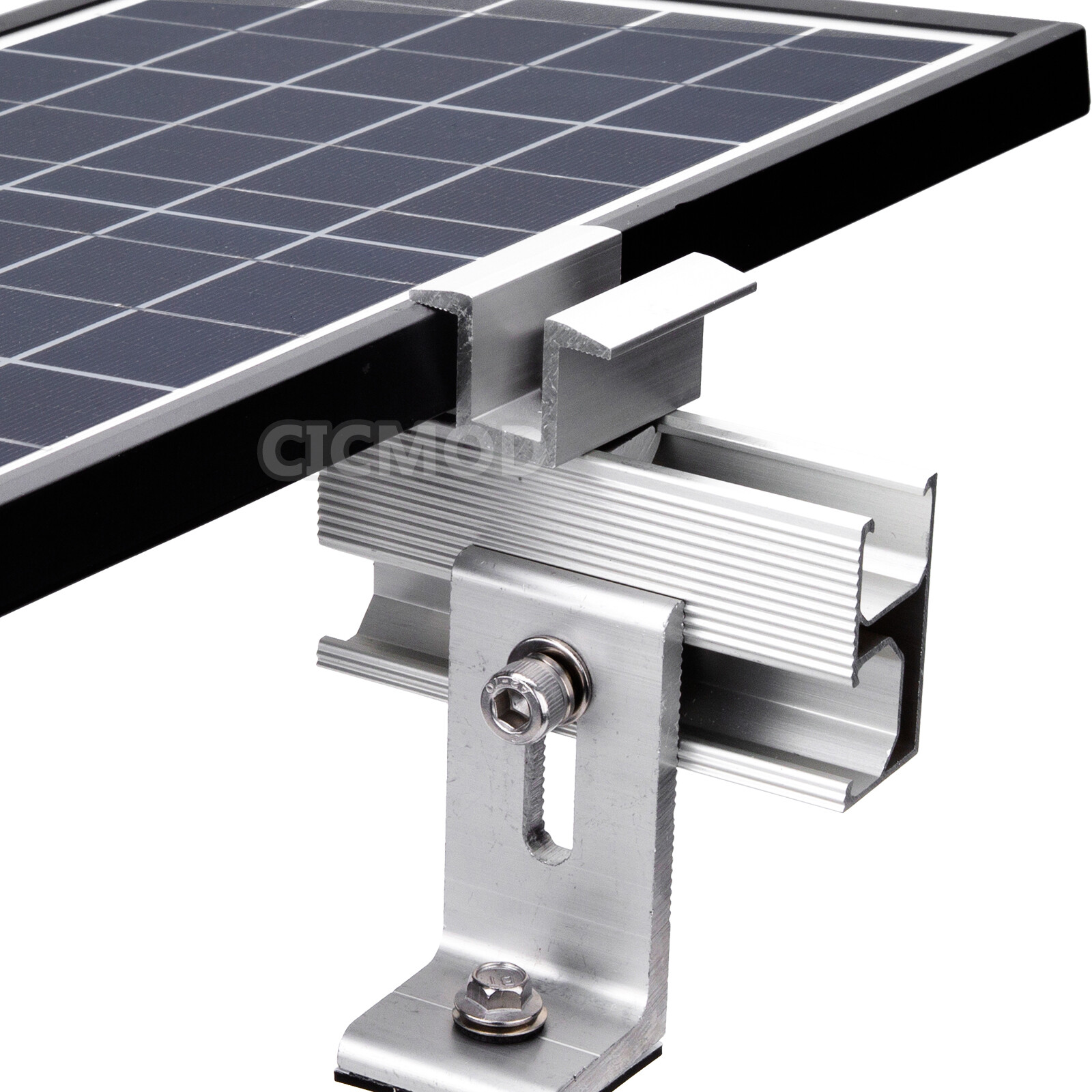 Roof Adjustable Solar Panel Mounting Brackets Kit System for 1-4PCS Solar Panels