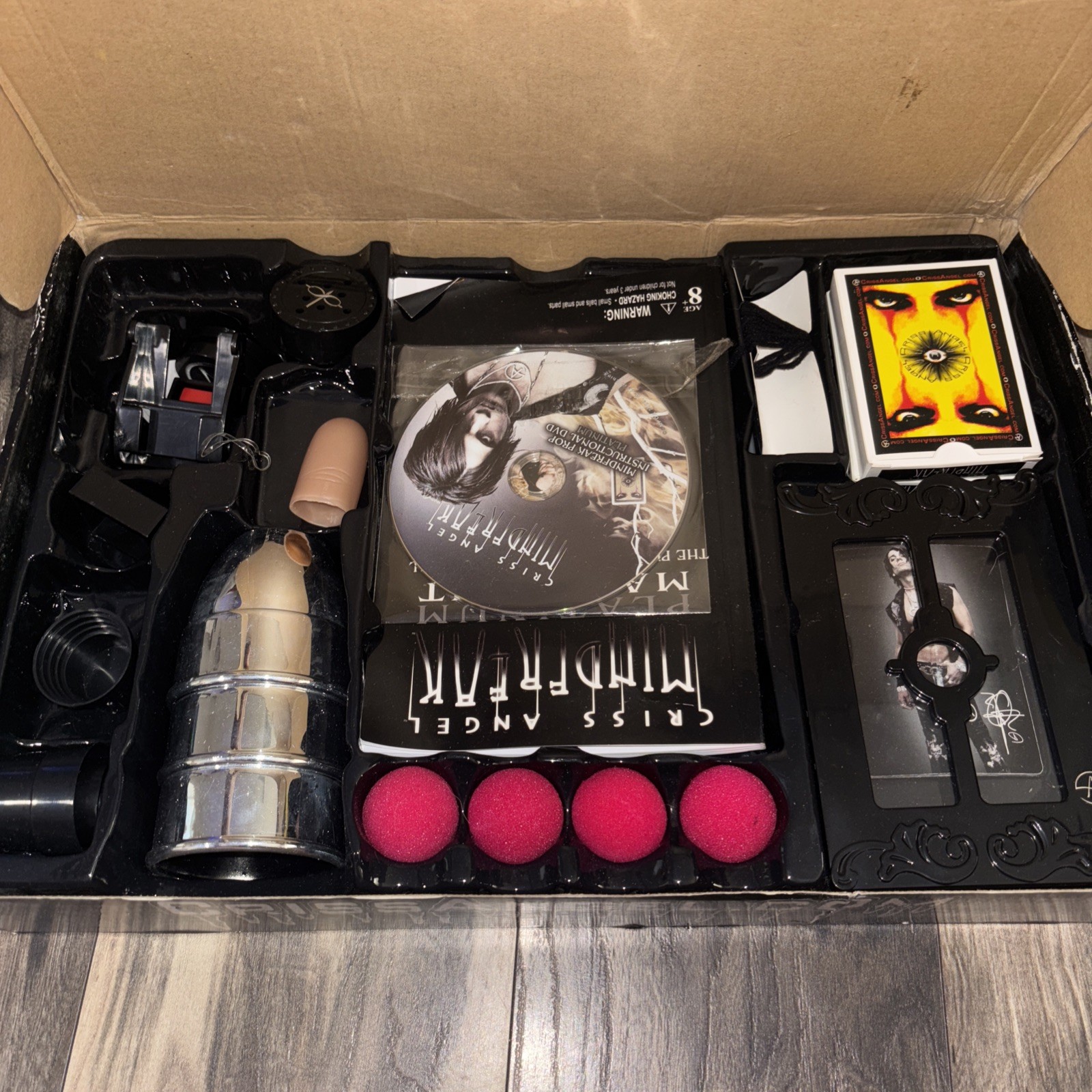 Chris Angel Mindfreak Ultimate Magic Kit! Over 550 Magic Tricks to Perform!