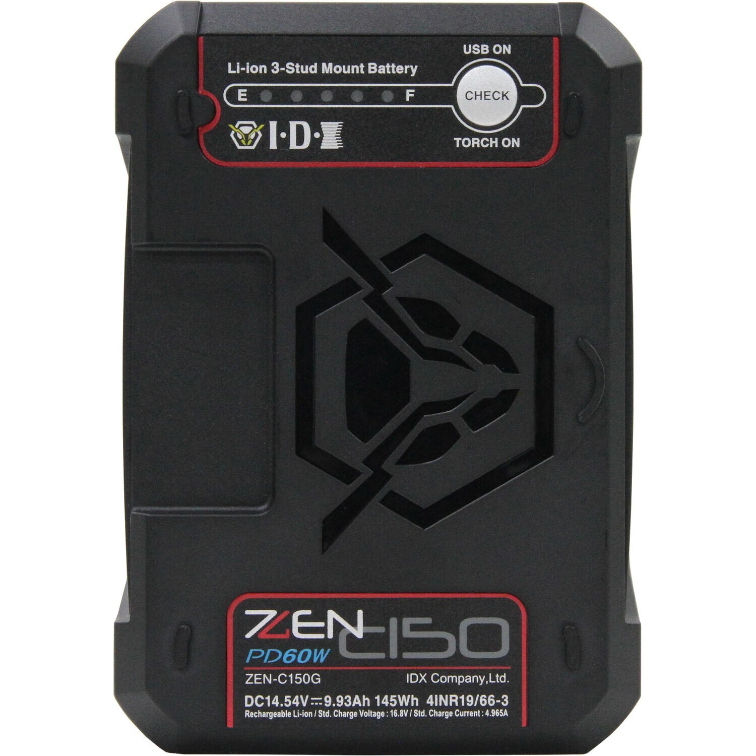IDX System Technology ZENITH ZEN-C150G Three-Stud Lithium-Ion Battery (145Wh)