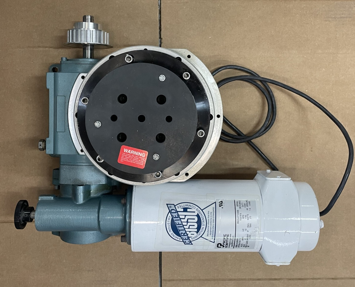 Camco 601RDM16H20-120 Rotary Drive Indexer With Clutch Brake 16 Stop