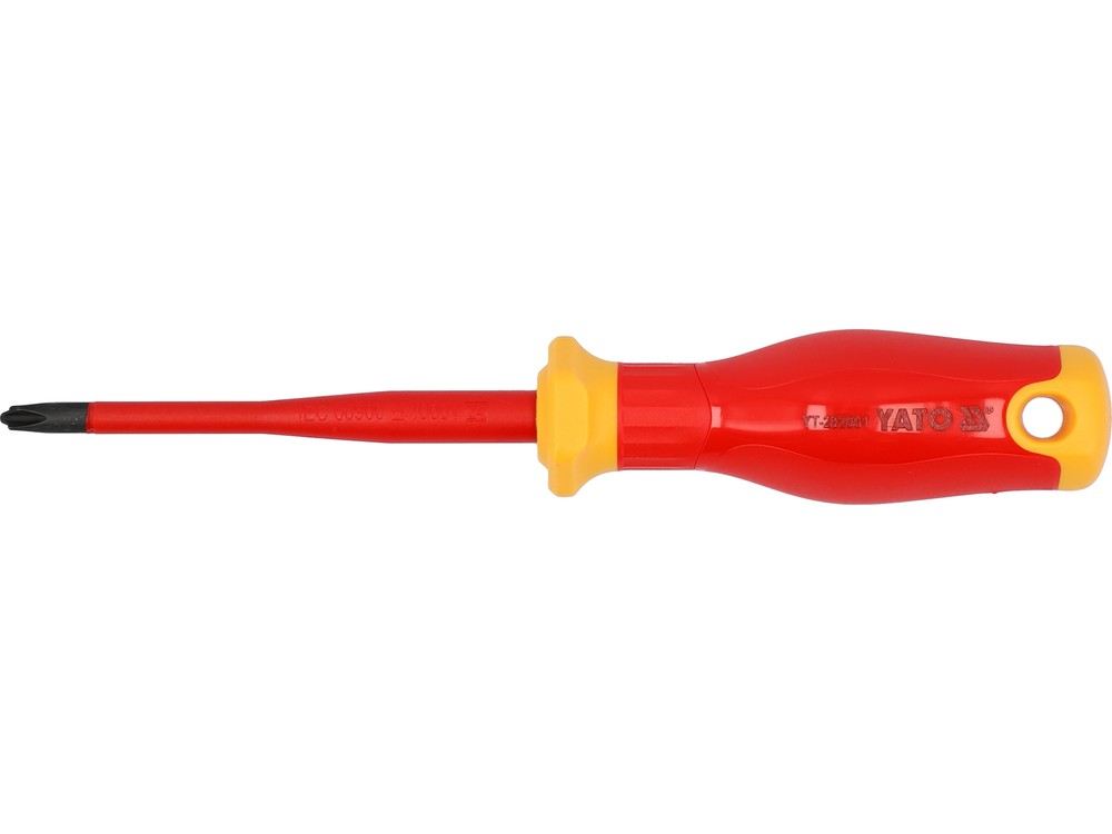 Yato Insulated Phillips Screwdriver Extra Slim Combination Sl/Ph2X100mm YT...