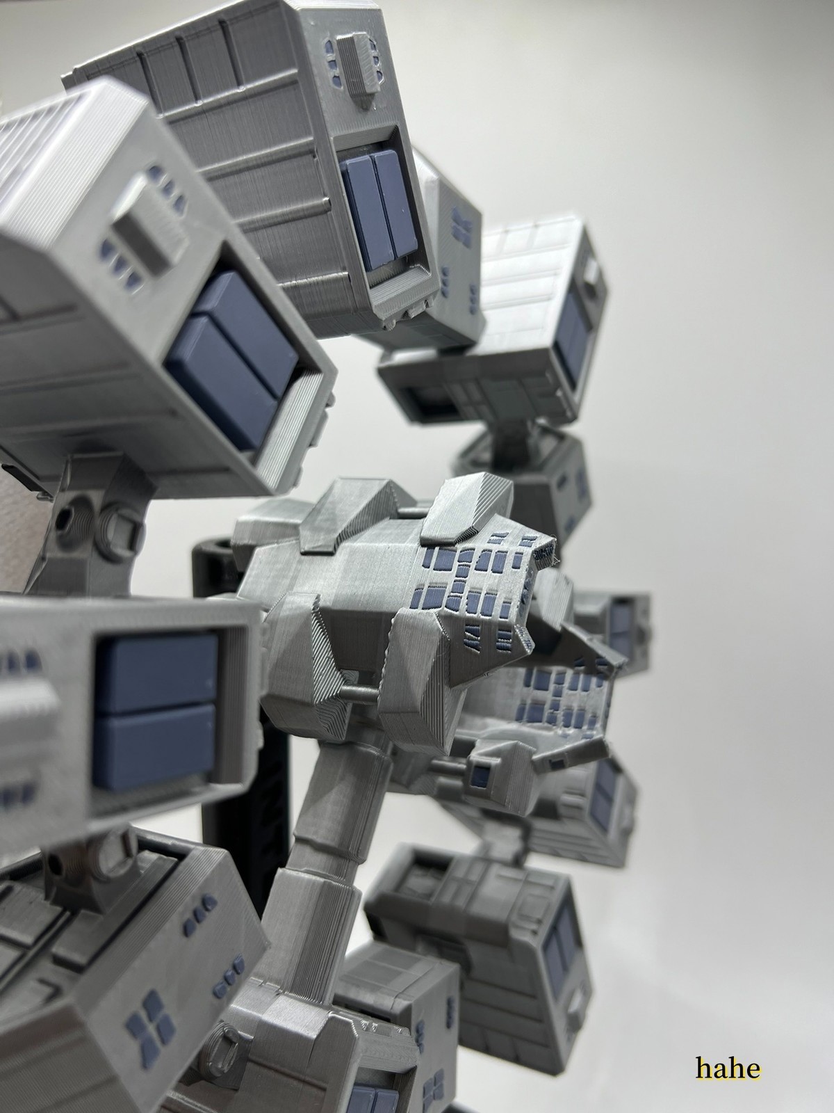 Interstellar Endurance Space Station Rotatable Model 3D Printed Collect Ornament