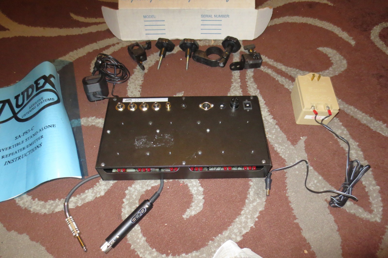 Audex EX-PS3-C Expandable Convertible Stand-Alone Repeater/ Emitter