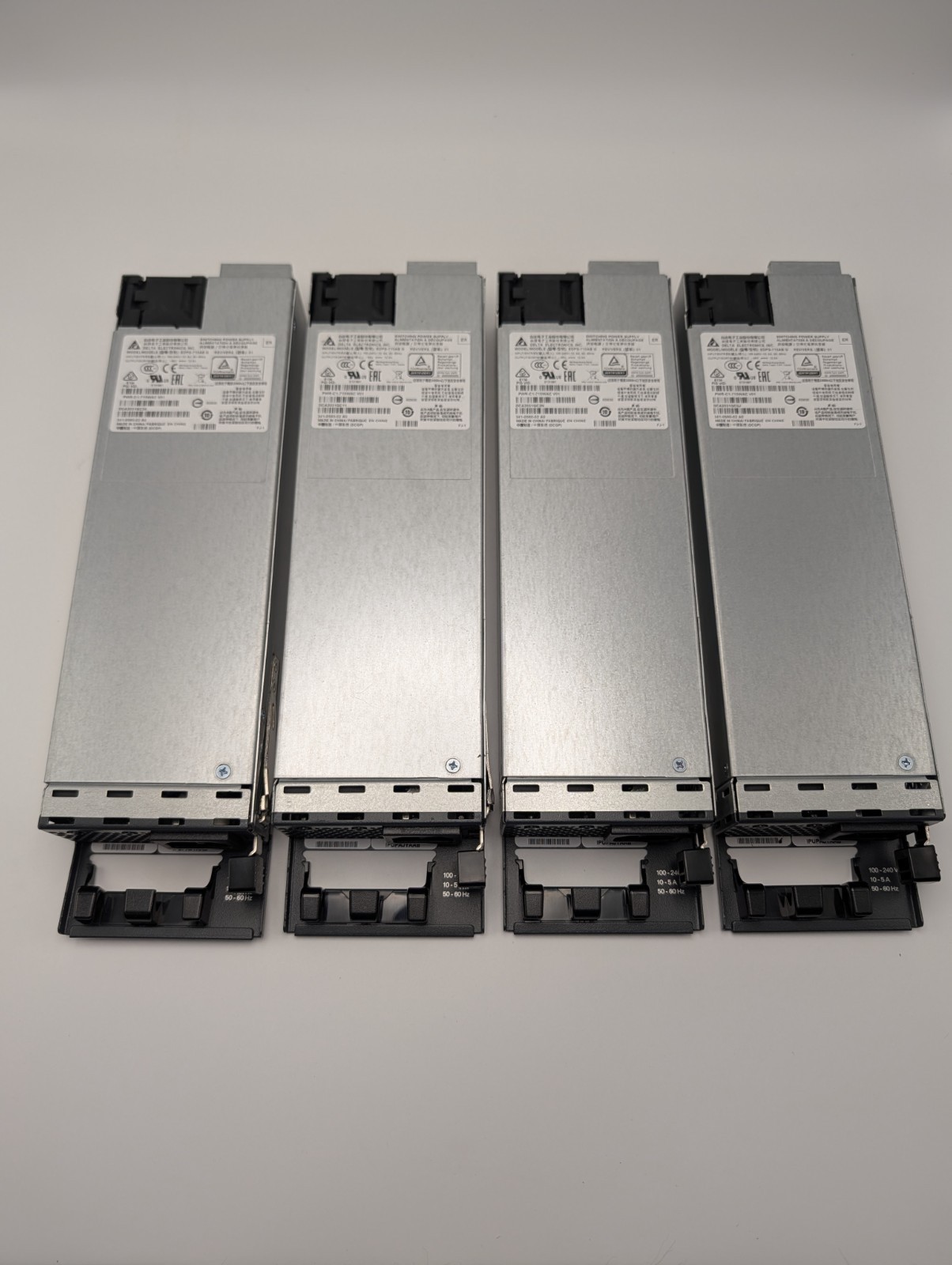 Lot of 4 Used & Tested PWR-C1-715WAC IPUPAJYAAB Cisco C3850 715W Power Supplies