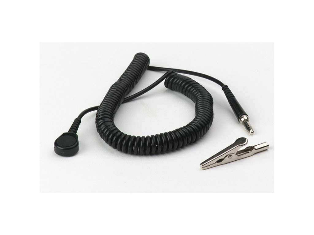 SCS 2210 - 5' COILED GROUNDING CORD