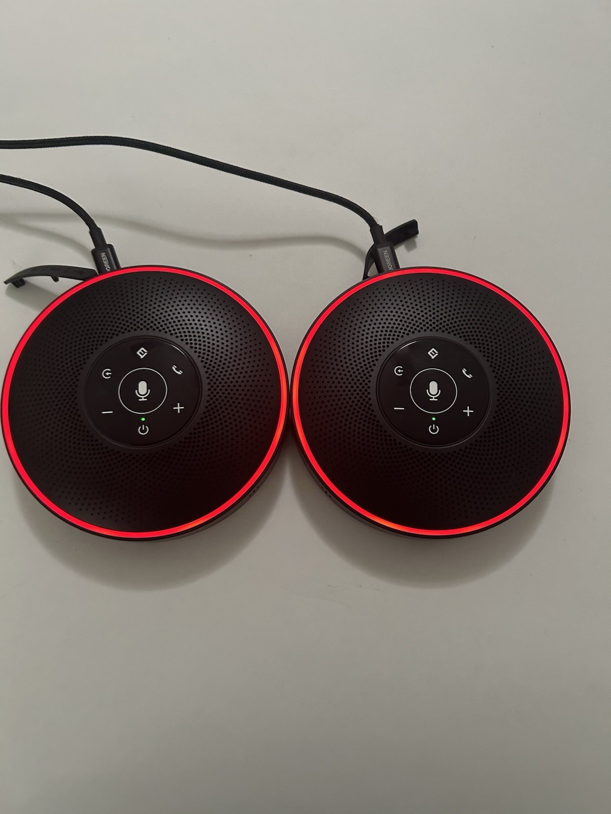 EMeet OfficeCore M220 Lite Wireless Speakerphone Black (2 Pack)
