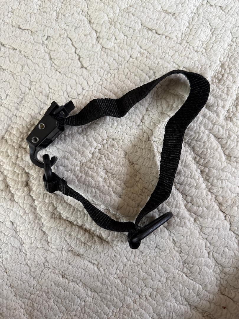 Piggyback suitcase strap
