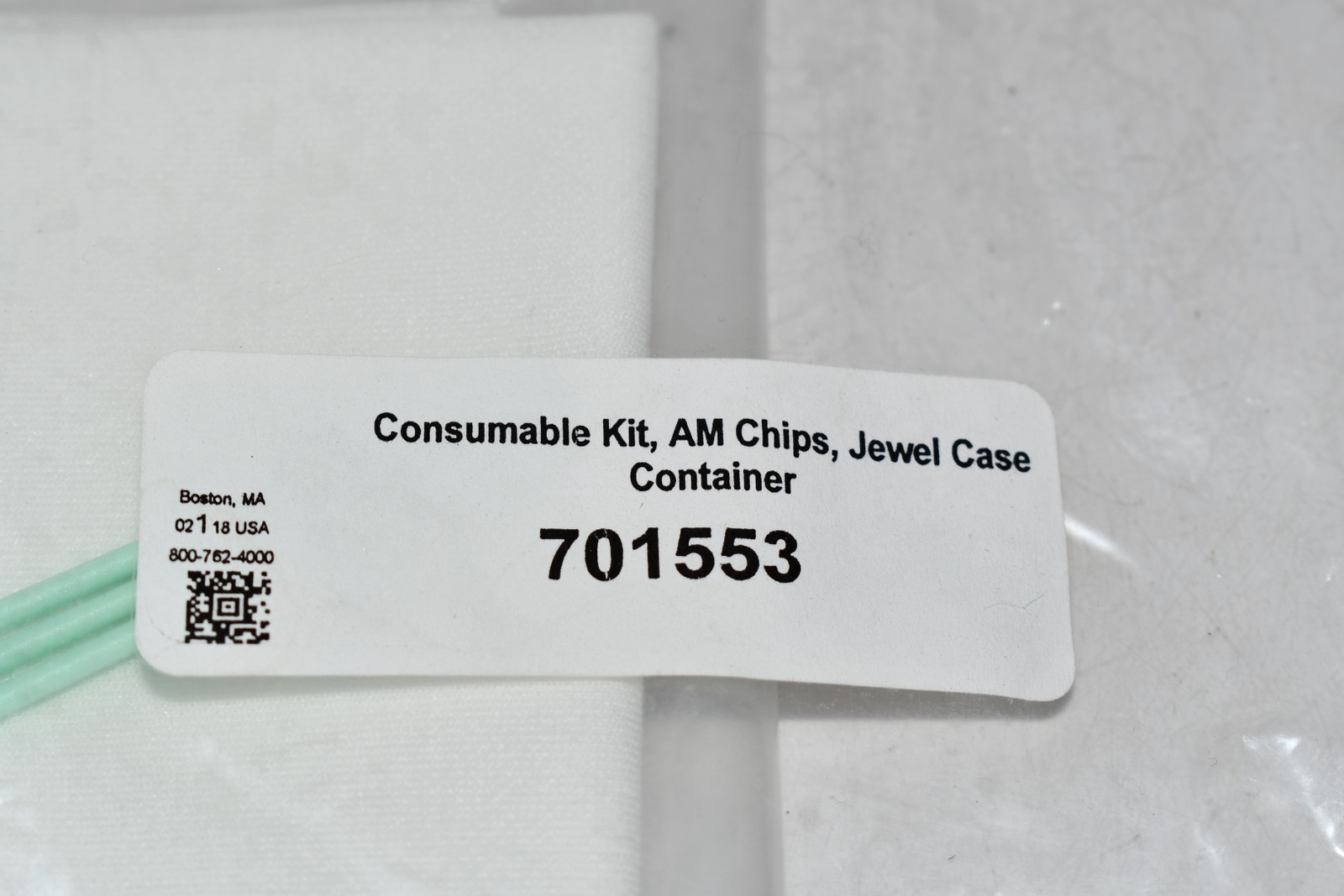 NEW 701553 Consumable Kit, AM Chips Jewel Case Container