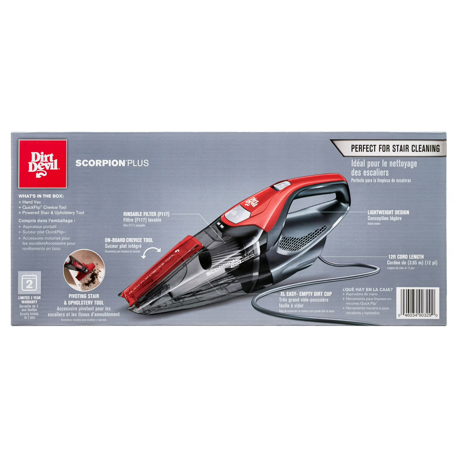 Dirt Devil Scorpion Plus Corded Handheld Vacuum Cleaner, SD30025B, New