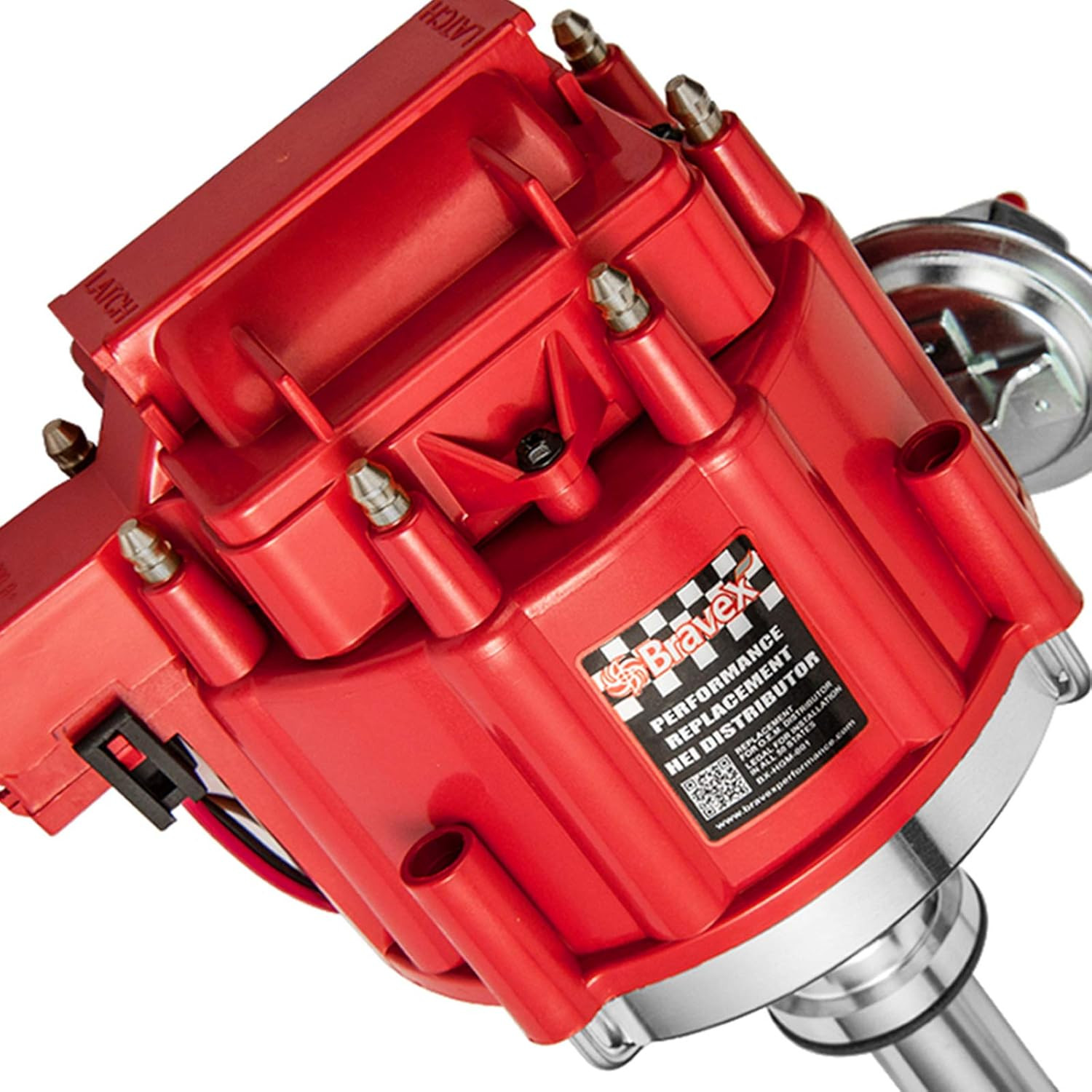 STEINBRÜCKE High Performance Red Cap HEI Distributor for Chevy Gm SBC 283 305 30