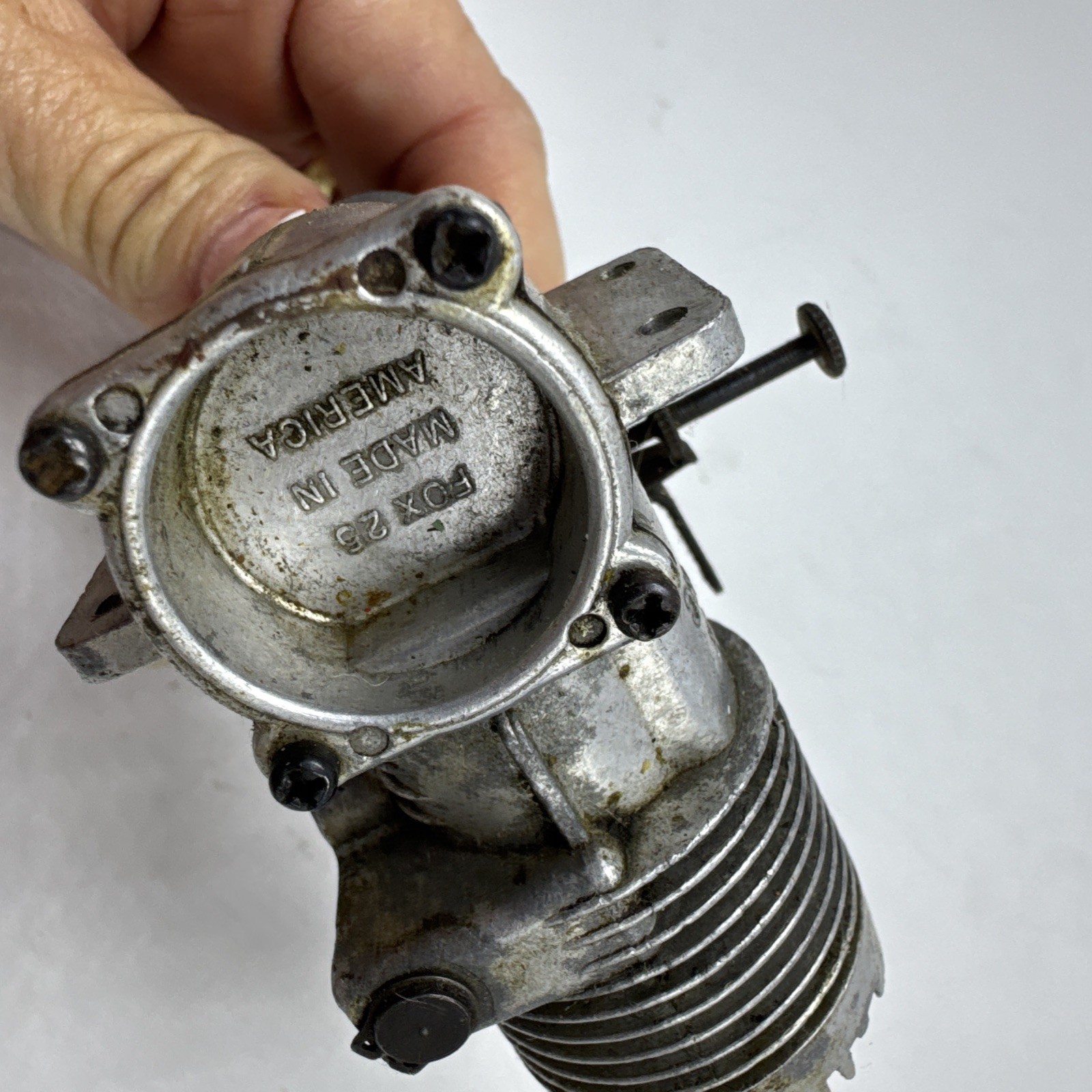 Fox 25 RC Model Airplane Engine Vintage