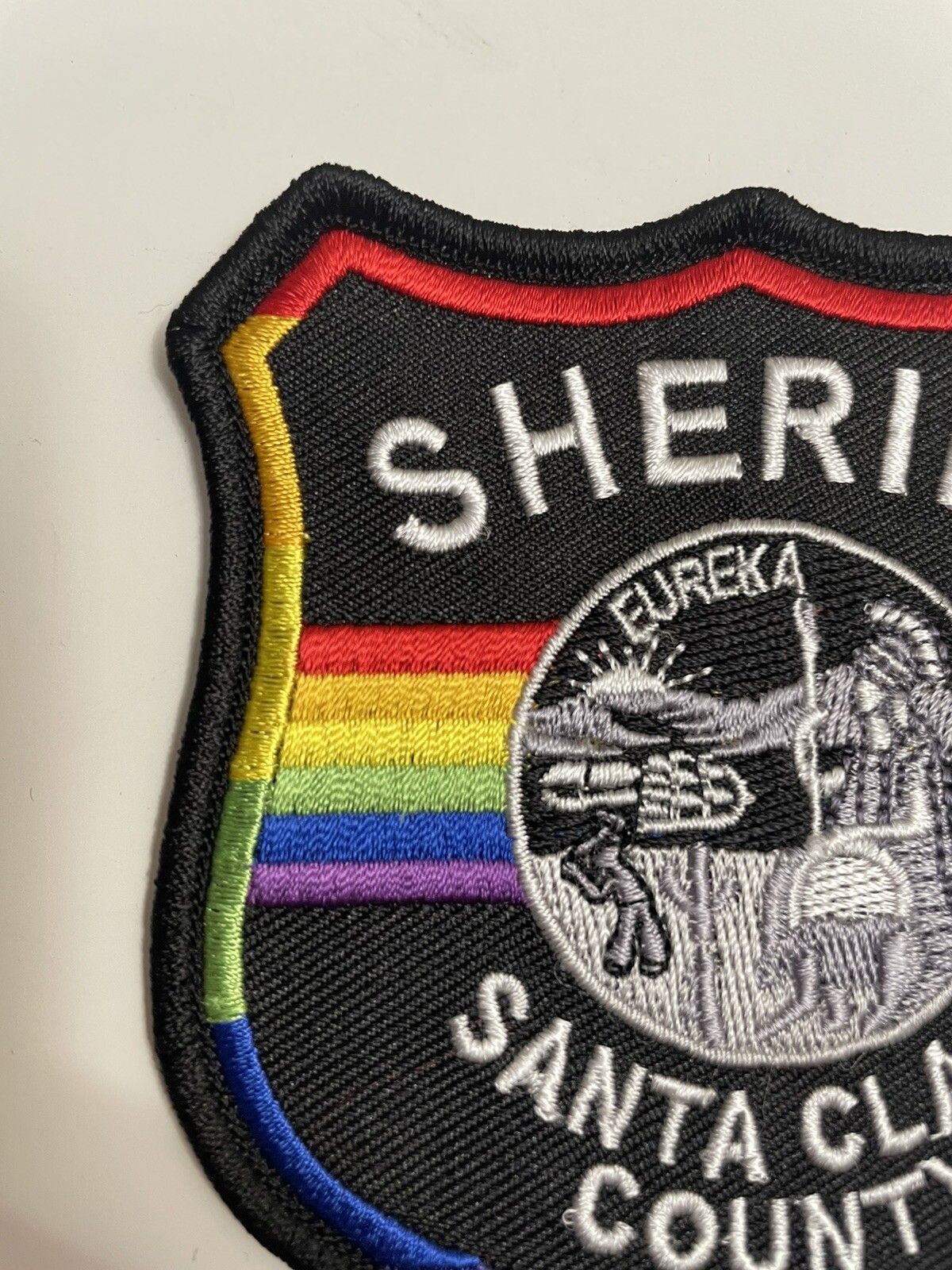 Santa Clara County Sheriff LGBT Rainbow Patch