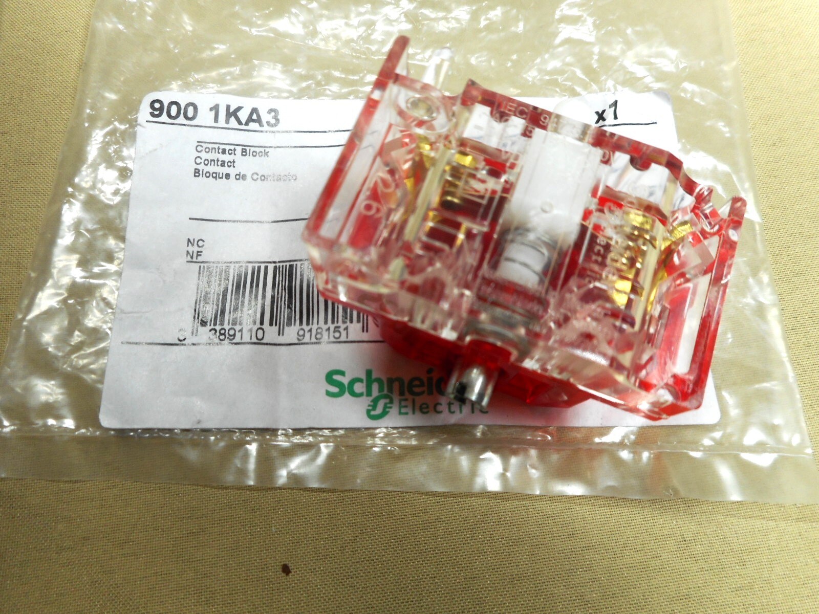 SCHNEIDER 9001KA3 contact block NIB