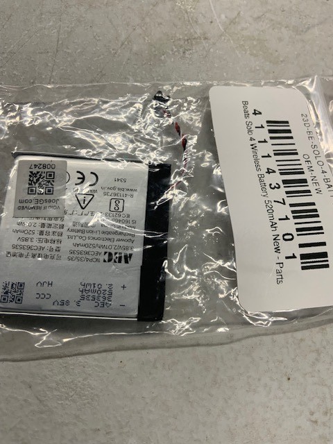 Genuine Beats Solo 4 Wireless Battery 520mAh AEC363535 Replacement Parts