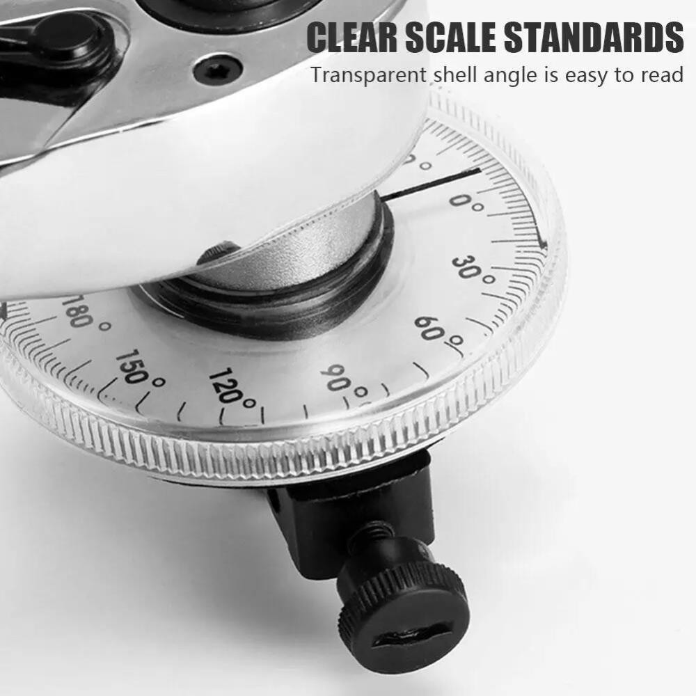 Torque Wrench Torquemeter Dial Hand Tool Calibrated In Degrees Auto Service ]