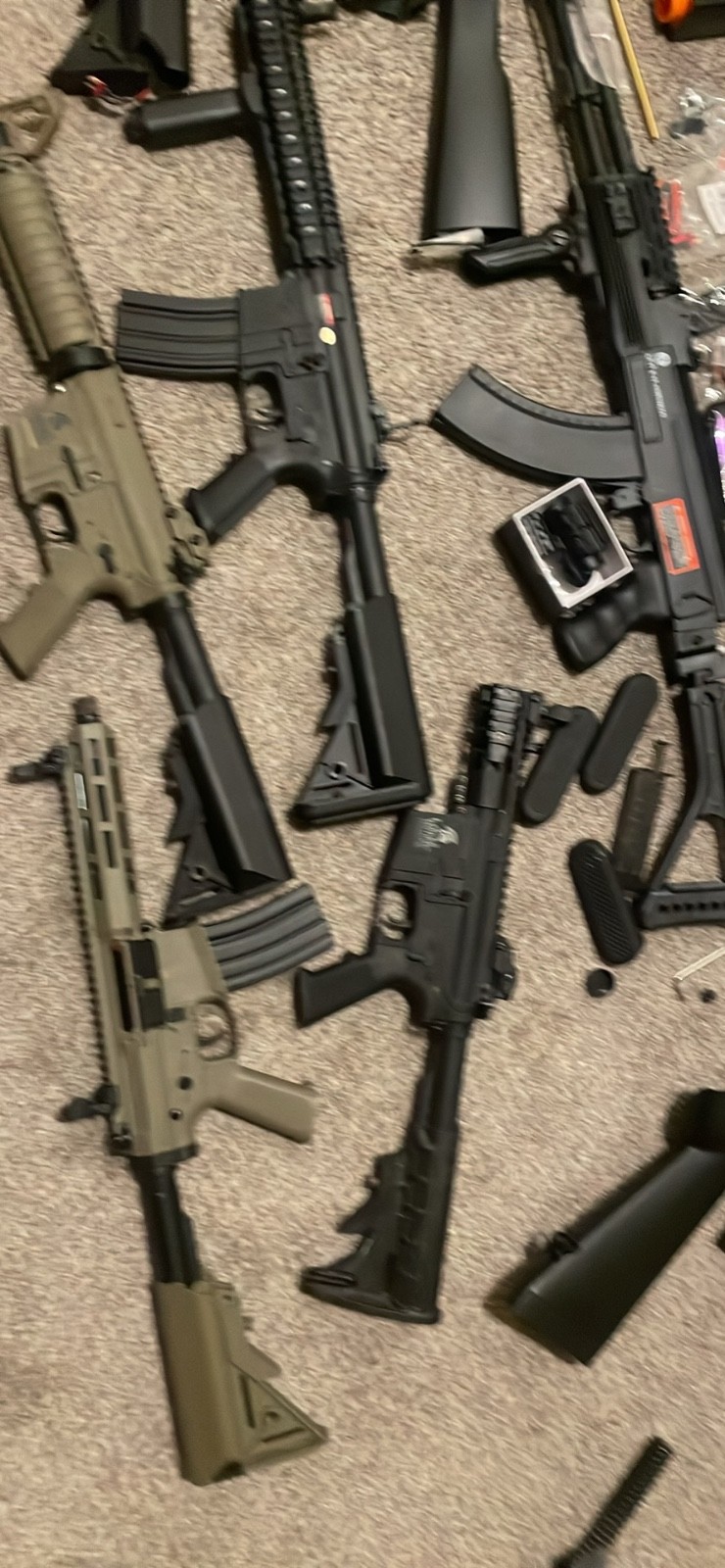 Massive airsoft lot