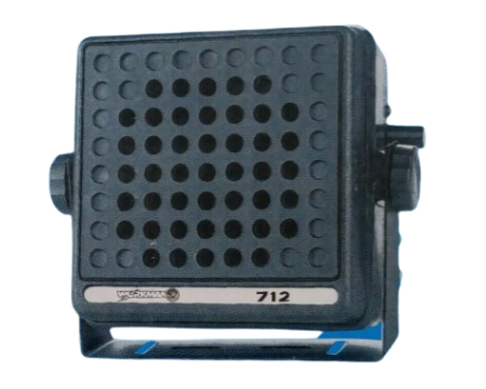 Workman 712 Noise Canceling External CB Radio Speaker - 10 watts, 4", Heavy Duty