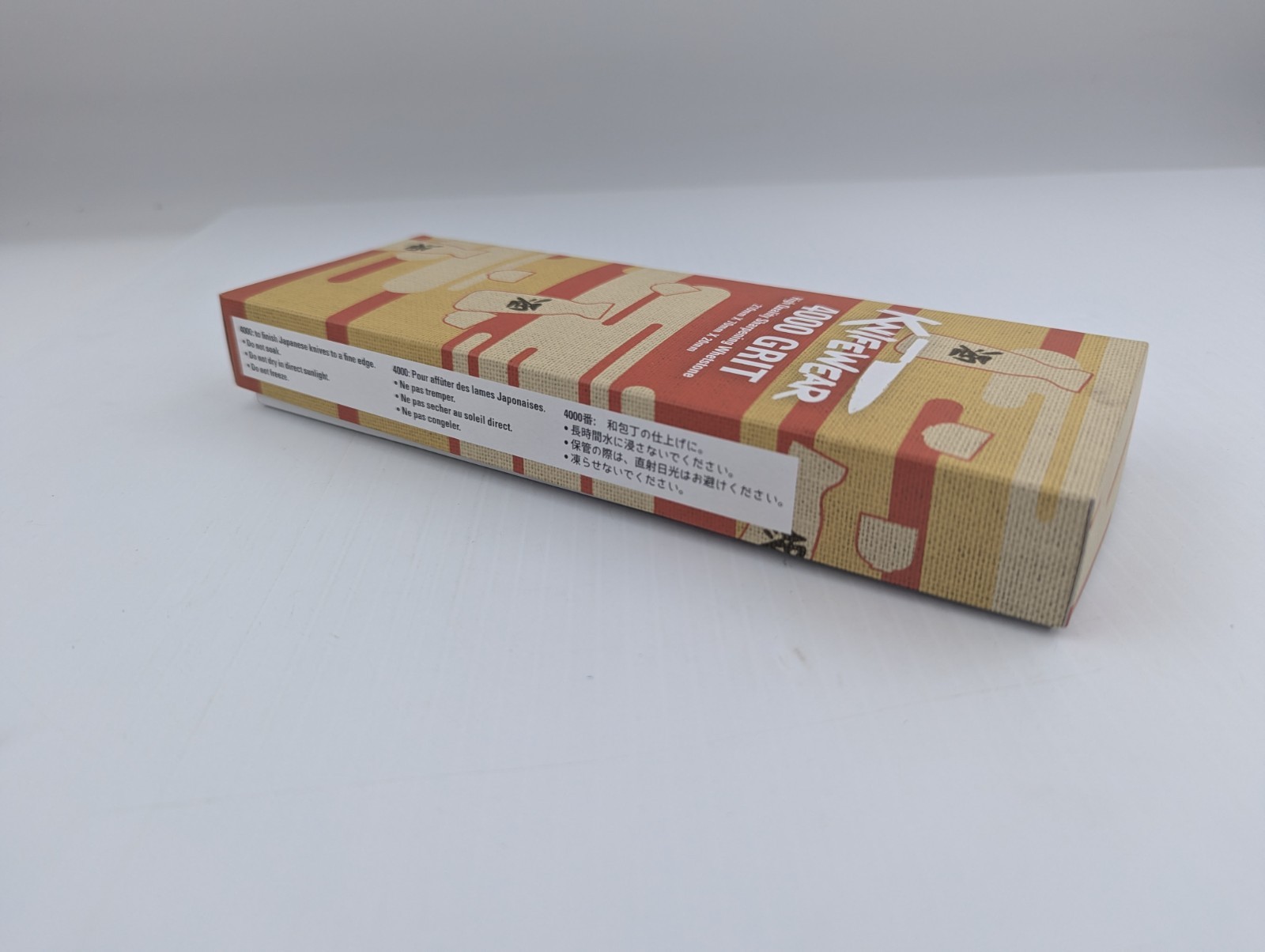 Knifewear 4000 Grit High Quality Sharpening Whetstone Signed by Kevin Kent