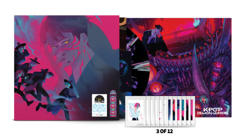 KPop Demon Hunters Soundtrack Netflix Saja Boys Edition Stickers Poster RSD 2026
