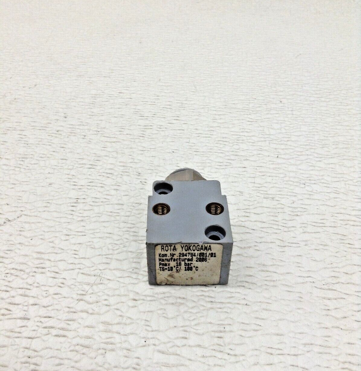 Rota Yokogawa 294794/001/01 Flow Unit (TSC)