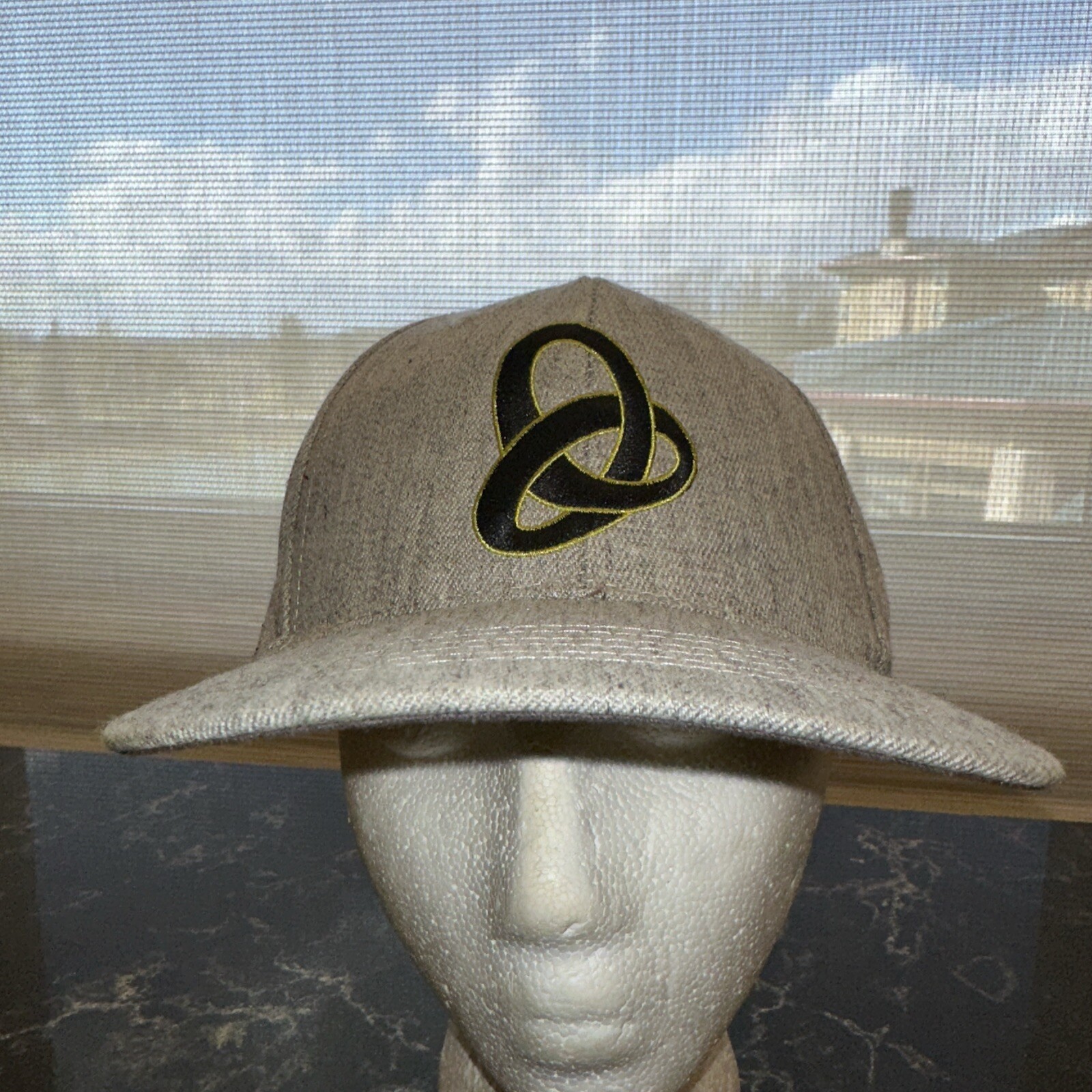 CIY.Com/Move Black Letter Logo on Heather Light Gray Hat Cap Snapback Snapback
