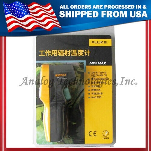 New Fluke MT4 MAX Infrared Thermometer Mini Handheld Temperature USA Fast Ship