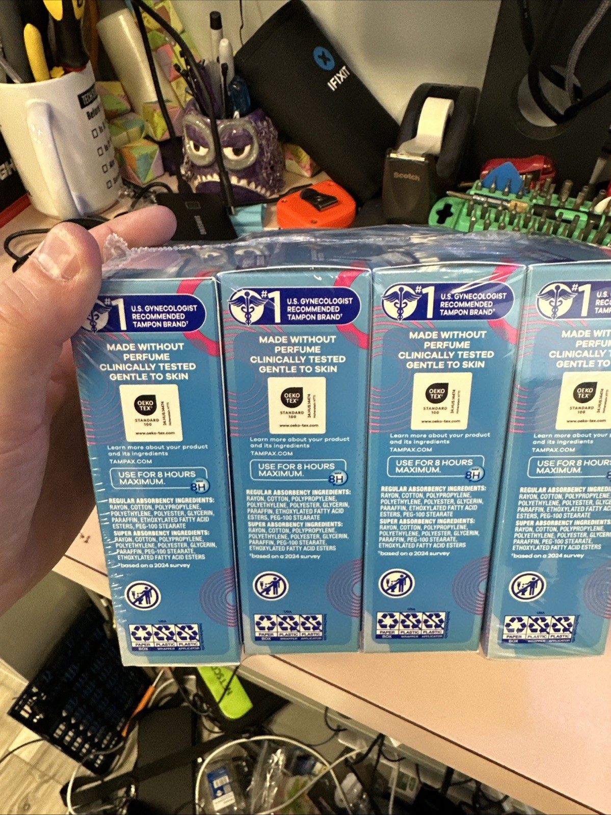 Tampax Starter Kit - Full Case - 108 Boxes Of 12ct