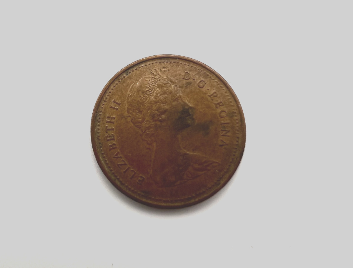 VINTAGE 1980 CANADA 1 CENT COIN