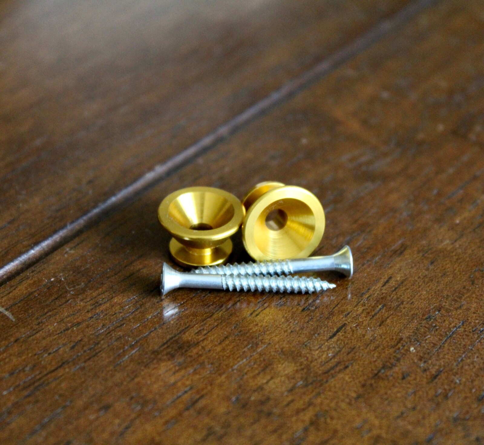 Strap pin set of 2, Aztec Gold