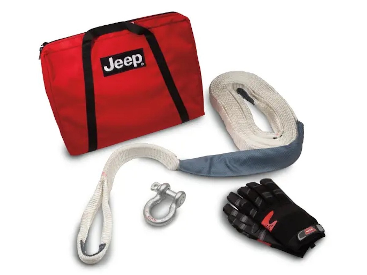 MOPAR OFF ROAD TRAIL RATED WINCH KIT 2007 2026 WRANGLER GLADATOR 82213901AB OEM