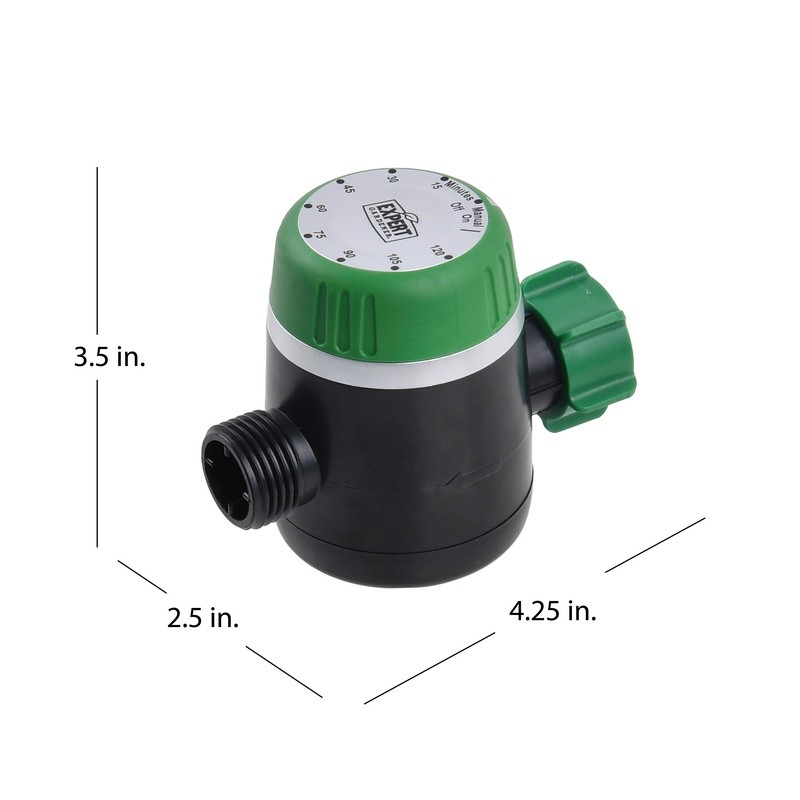 Mechanical Watering Timer Controller Analog Dial Faucet Garden Hose Attachments