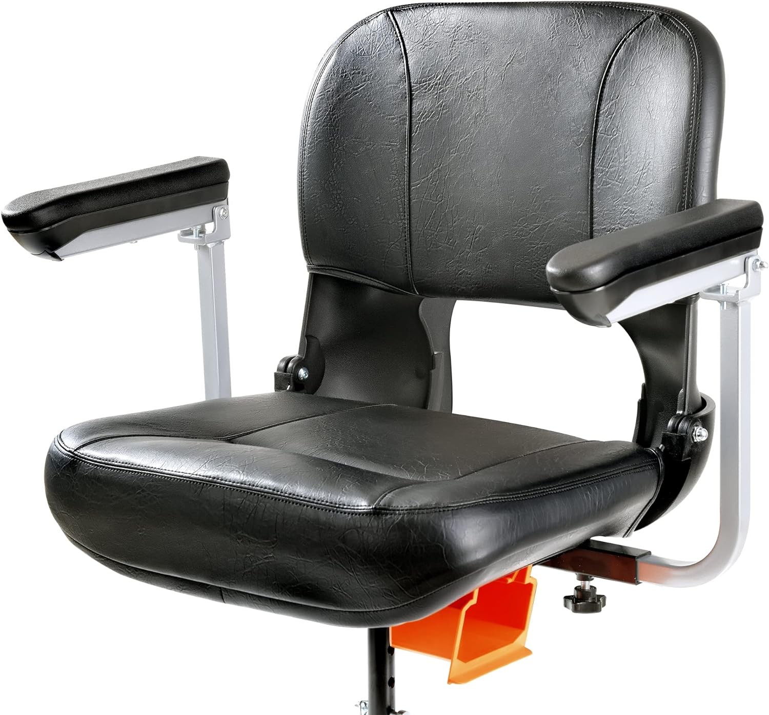 SuperHandy GUT143 Padded Faux Leather Cushioned Seat For 3 Wheel Scooter - Black