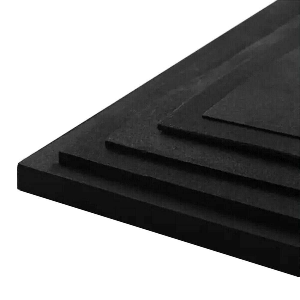 2pcs EVA Foam Sheets 5x350x500mm Kids Handmade DIY Craft Cosplay Model Black