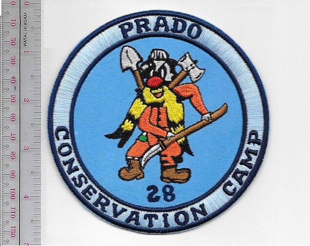 Hot Shot Wildand Fire Crew California Prado Conservation Fire Camp 28 NO TARIFF