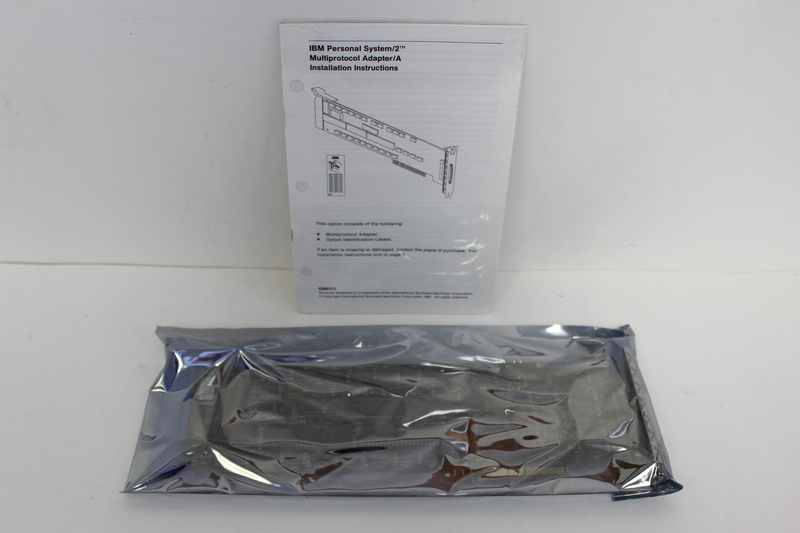 IBM 6451114  MCA MICRO CHANNEL MULTIPROTOCOL ADAPTER WITHOUT ZM1 6450348 NEW