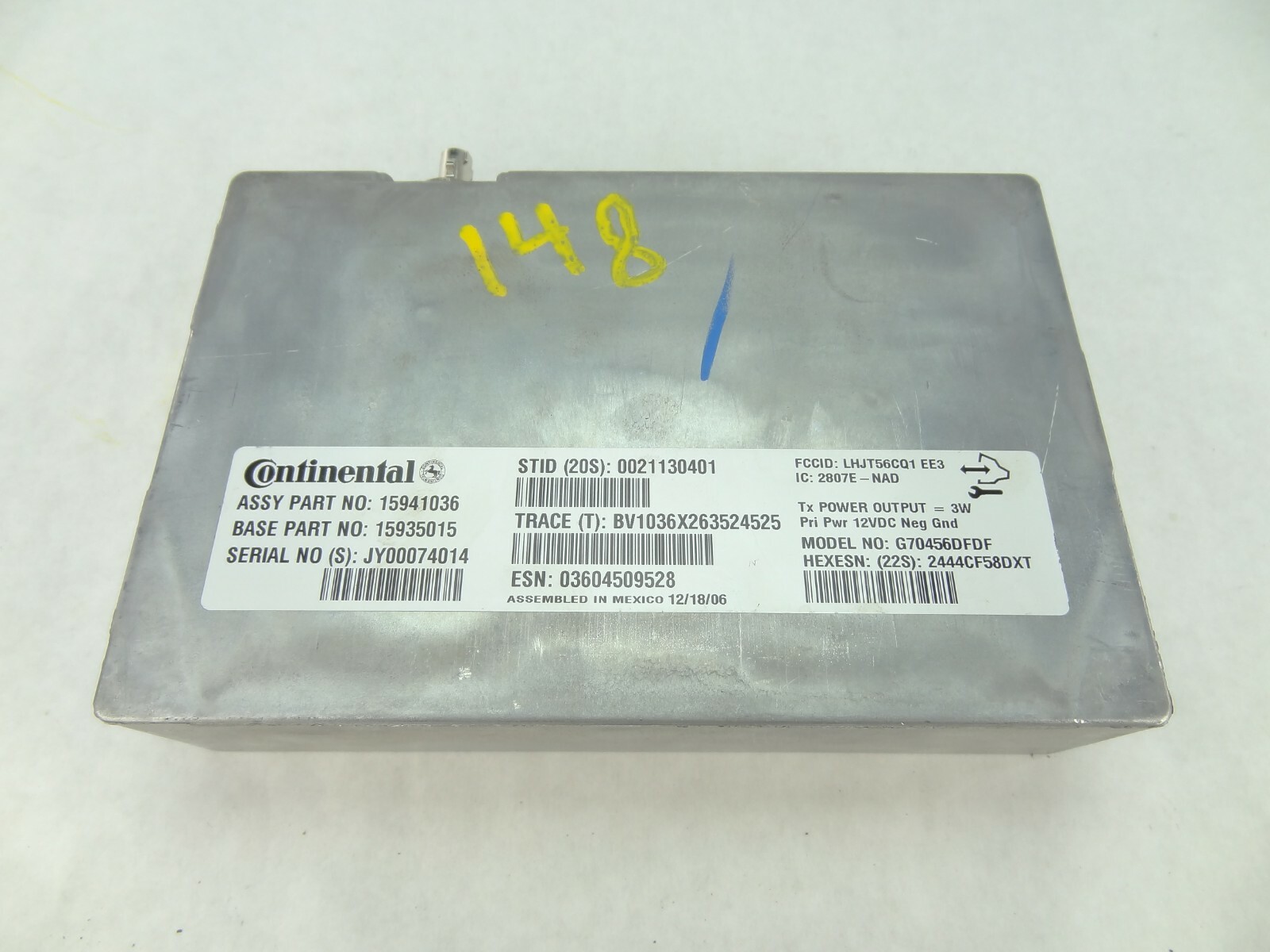Silverado Sierra Satellite Receiver XM 08 09 10 11 12 13