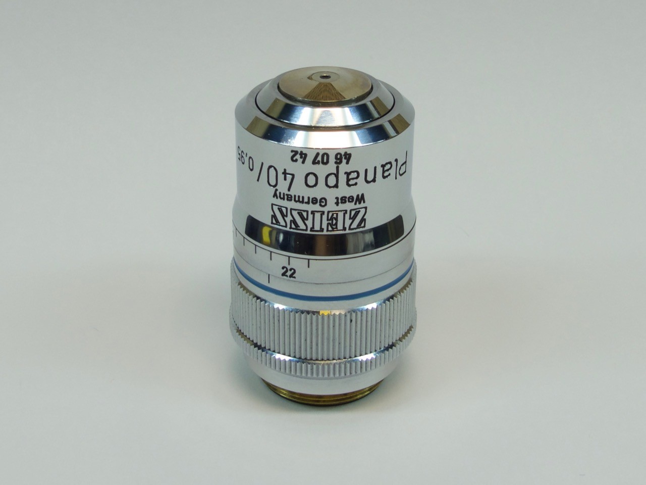 Zeiss Planapo 40X/0.95 160/0.11-0.23 Microscope Objective; PN 460742