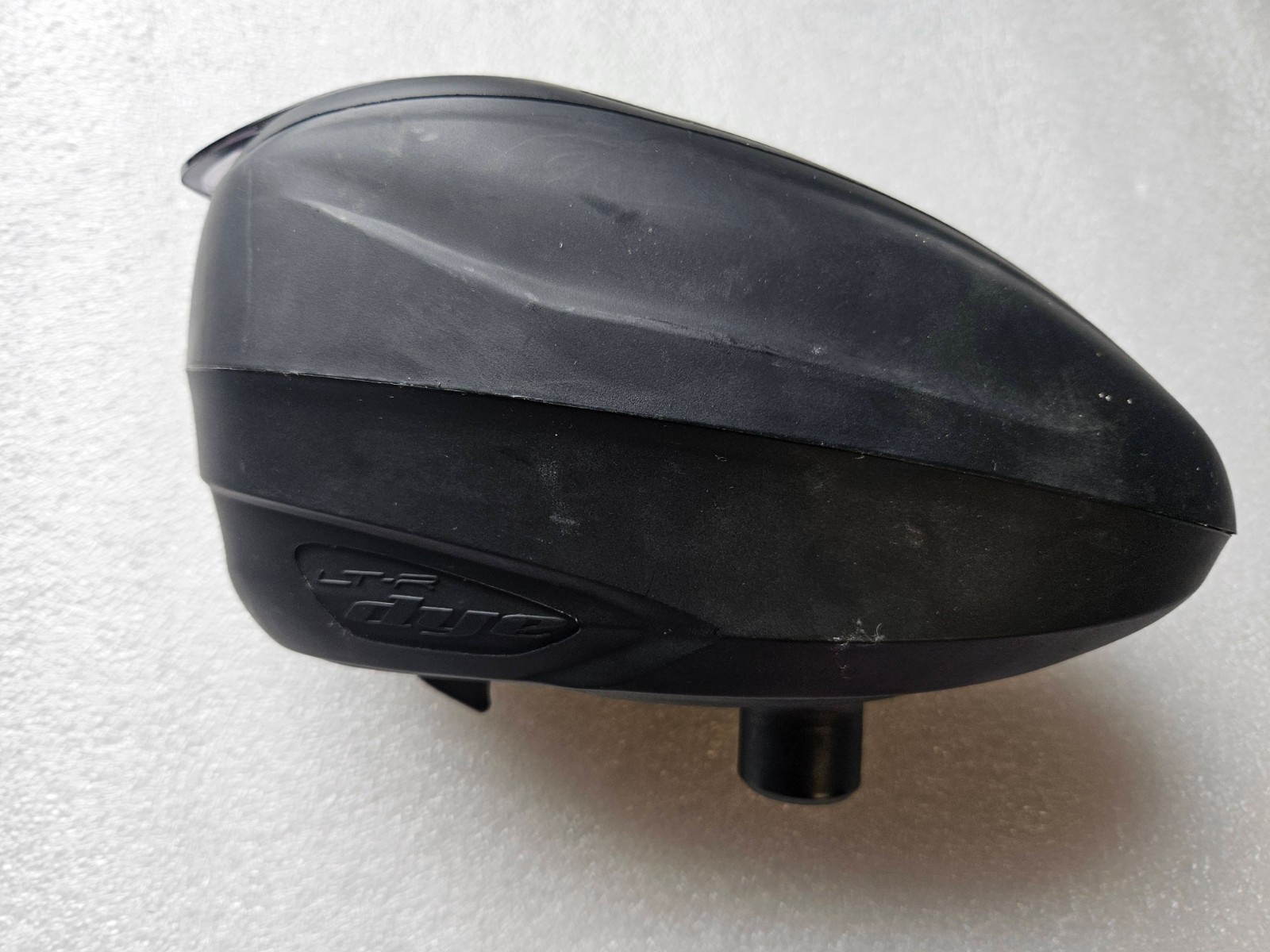 Dye Rotor LTR paintball hopper • black with rain lid -works fine