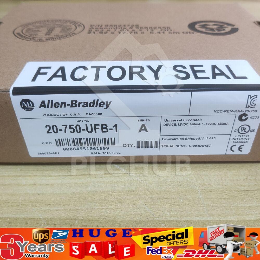 New Sealed AB 20-750-UFB-1 Universal Feedback Encoder Option Module US Free Tax