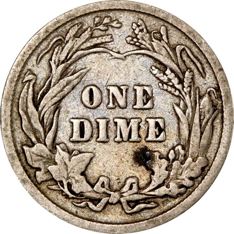 1900-P Barber Dime