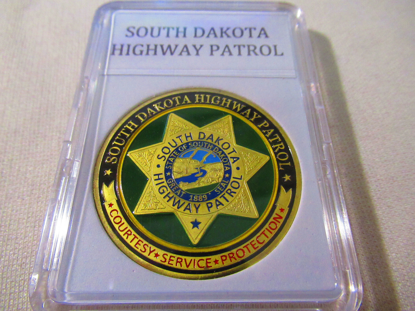 SOUTH DAKOTA HIGHWAY PATROL Challenge Coin