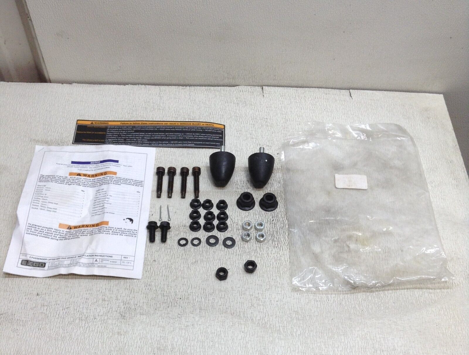 EZGO 623858 Hardware Kit New (TSC)