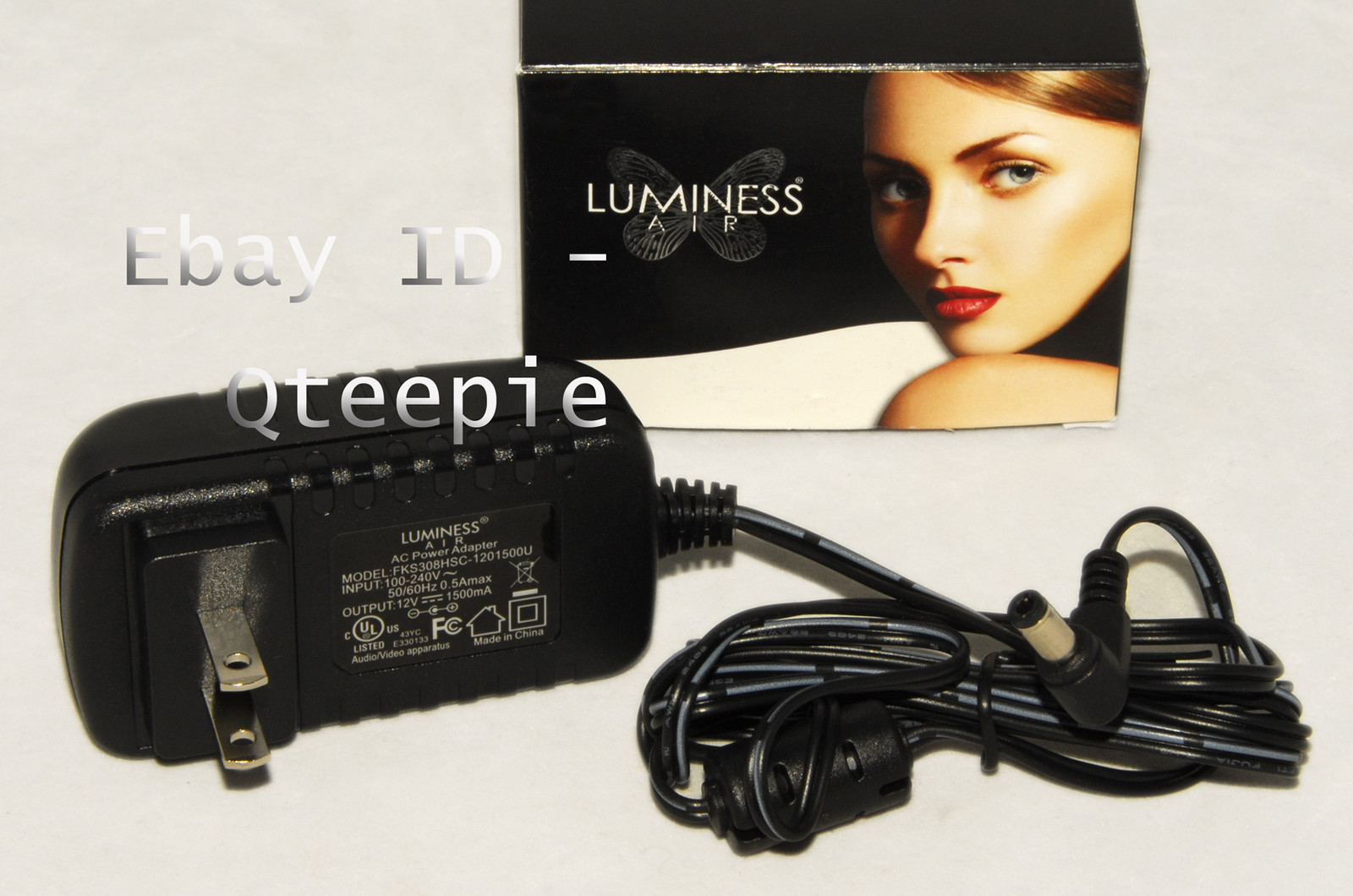 LUMINESS AIR - AC POWER Cord / Adapter - for Airbrush Compressors *BRAND NEW!