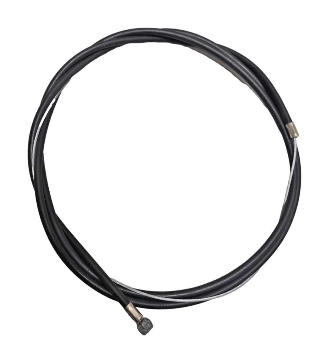 Lambretta Teflon Lined Clutch Cable 1700/2100mm Friction Free Black Solid Nipple